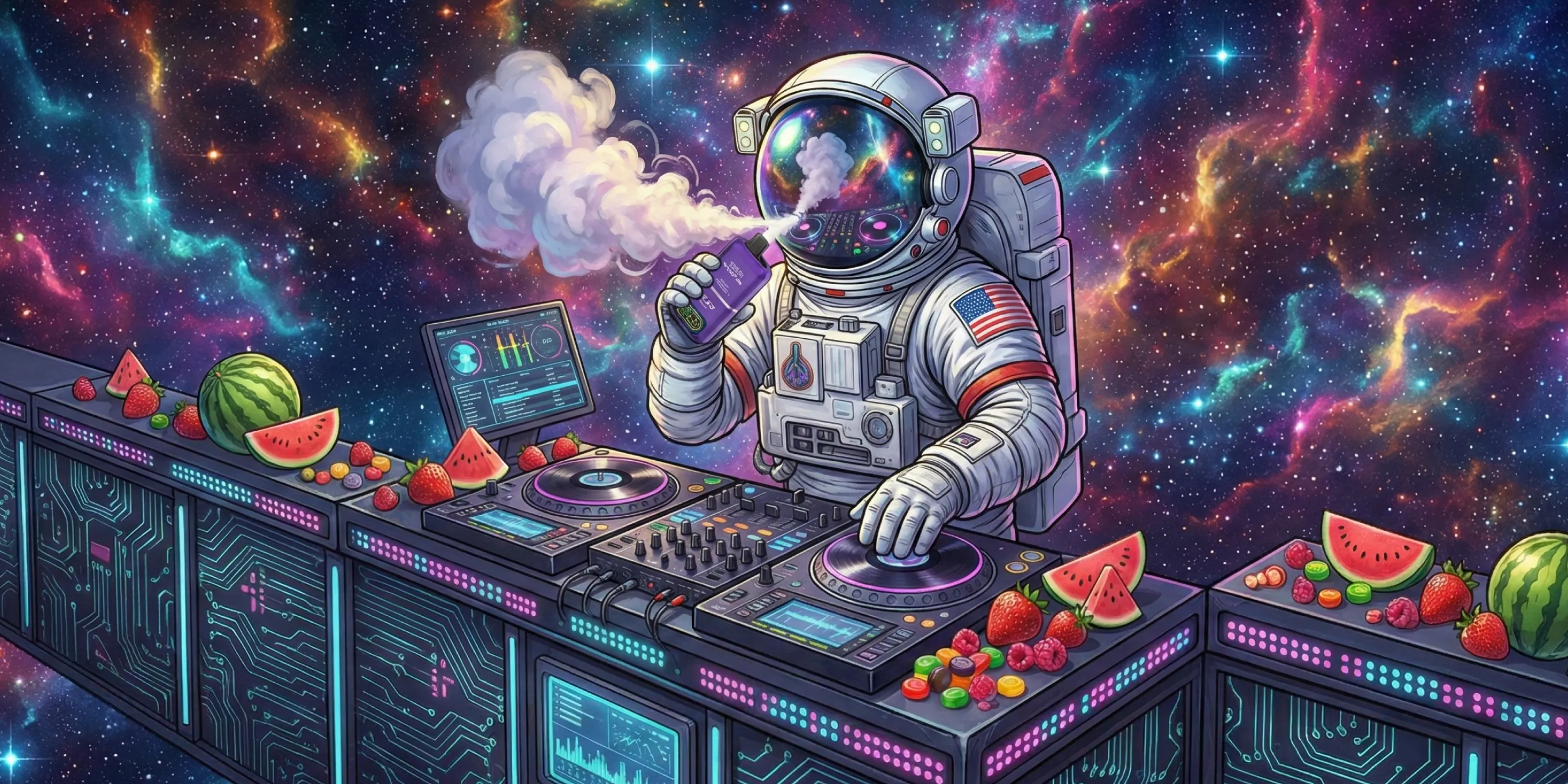 軽やかに、ニコチンベイプ。