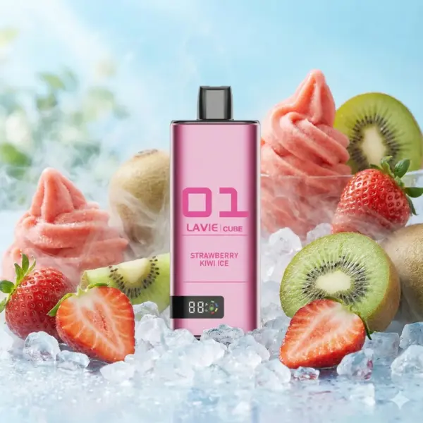 ストロベリーキウイアイス（ニコチンベイプ5%）｜LAVIE CUBE
