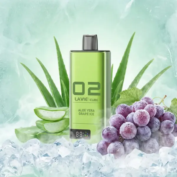 アロエベラ グレープアイス（ニコチンベイプ5%）｜LAVIE CUBE