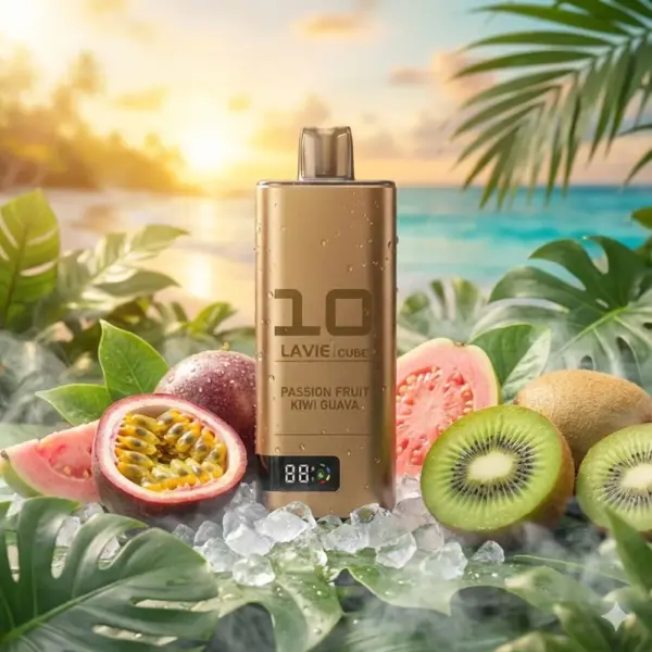 パッションフルーツ キウイ グアバ（ニコチンベイプ5%）｜LAVIE CUBE