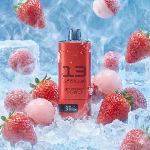 ストロベリーライチアイス（ニコチンベイプ5%）｜LAVIE CUBE